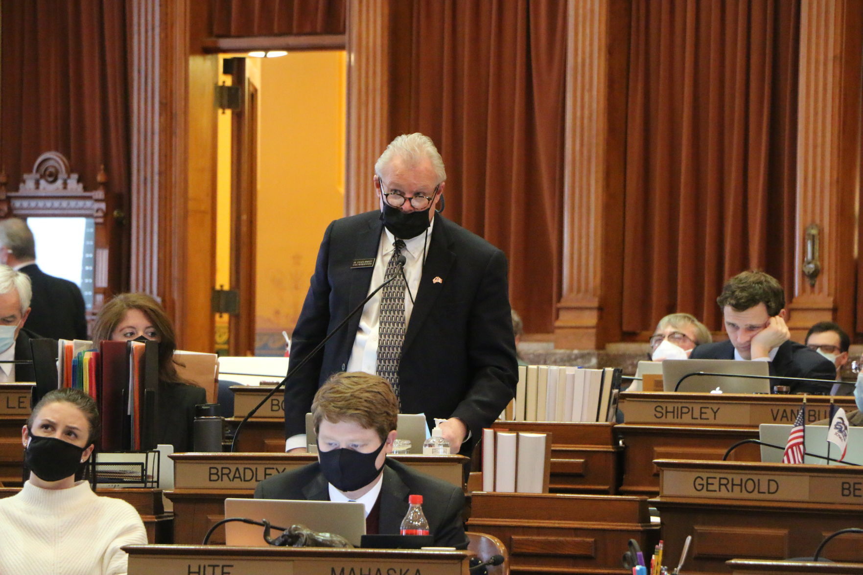 Rep. Bradley passes first bill through Iowa House